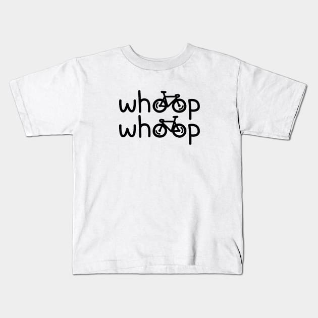 Cycling Whoop Whoop Bike Kids T-Shirt by imotvoksim